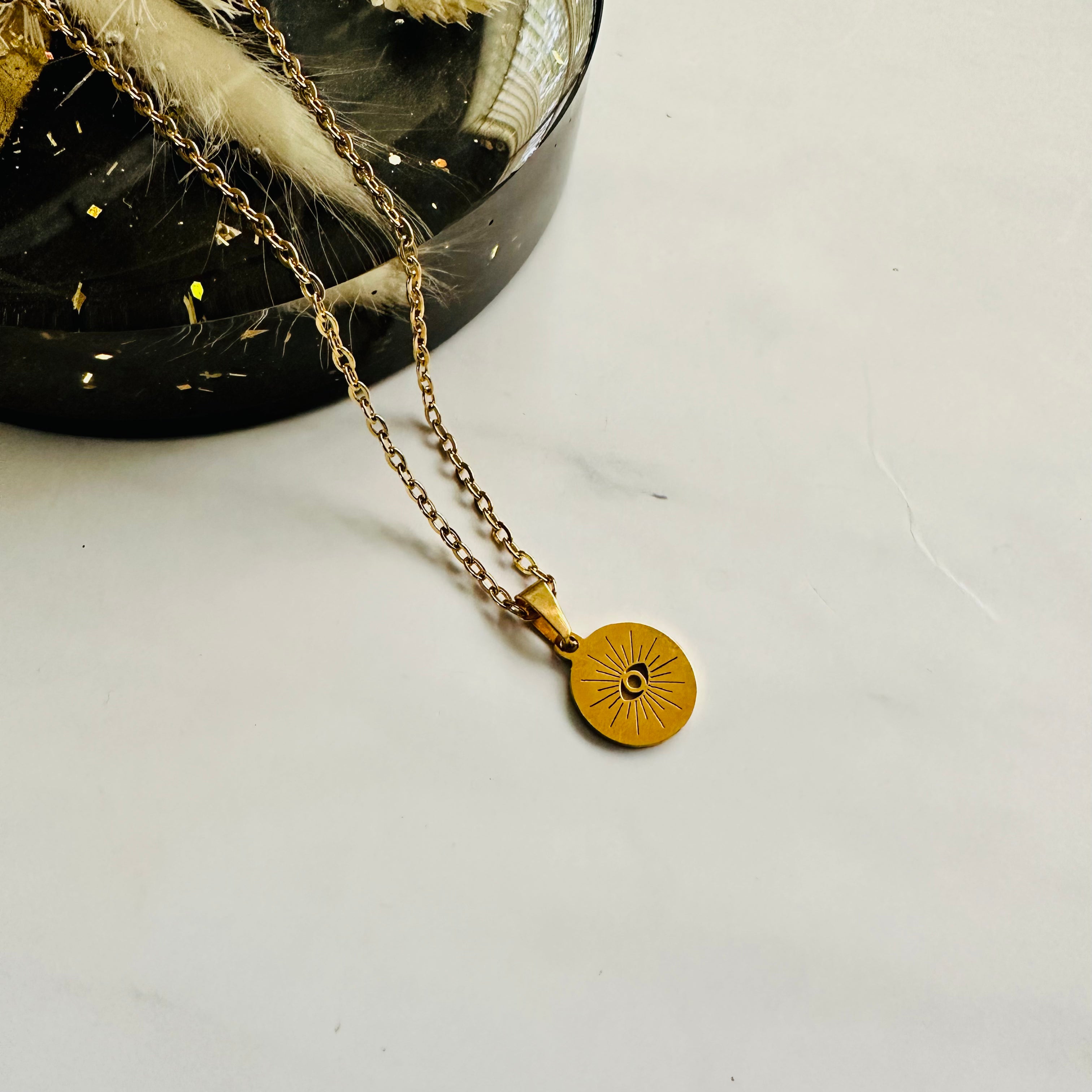 Circle Eye Necklace